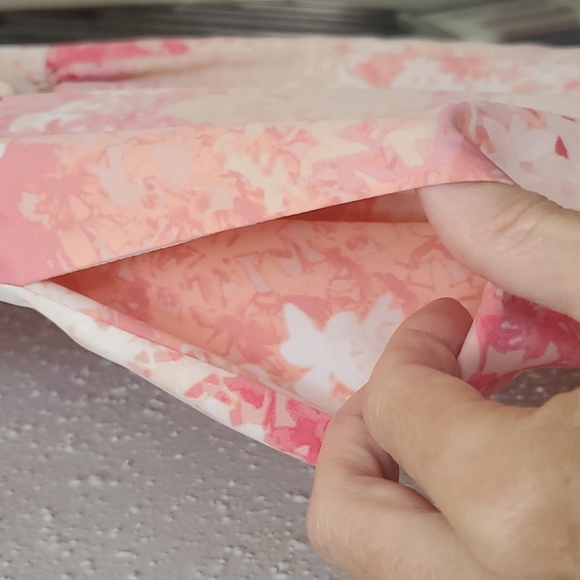 Beautiful pink/creme/peach Loft dress in excellent condition! - Picture 8 of 9